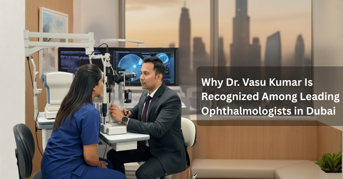 Why Dr. Vasu Kumar Is Recognized Among Leading Ophthalmologists in Dubai