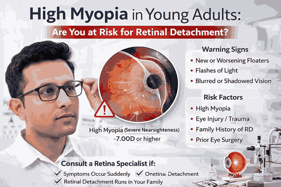 High Myopia in Young Adults: Are You at Risk for Retinal Detachment?
