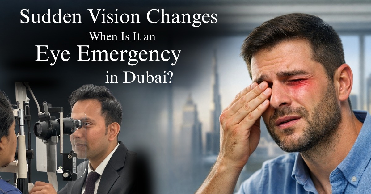 Sudden Vision Changes: When Is It an Eye Emergency in Dubai?