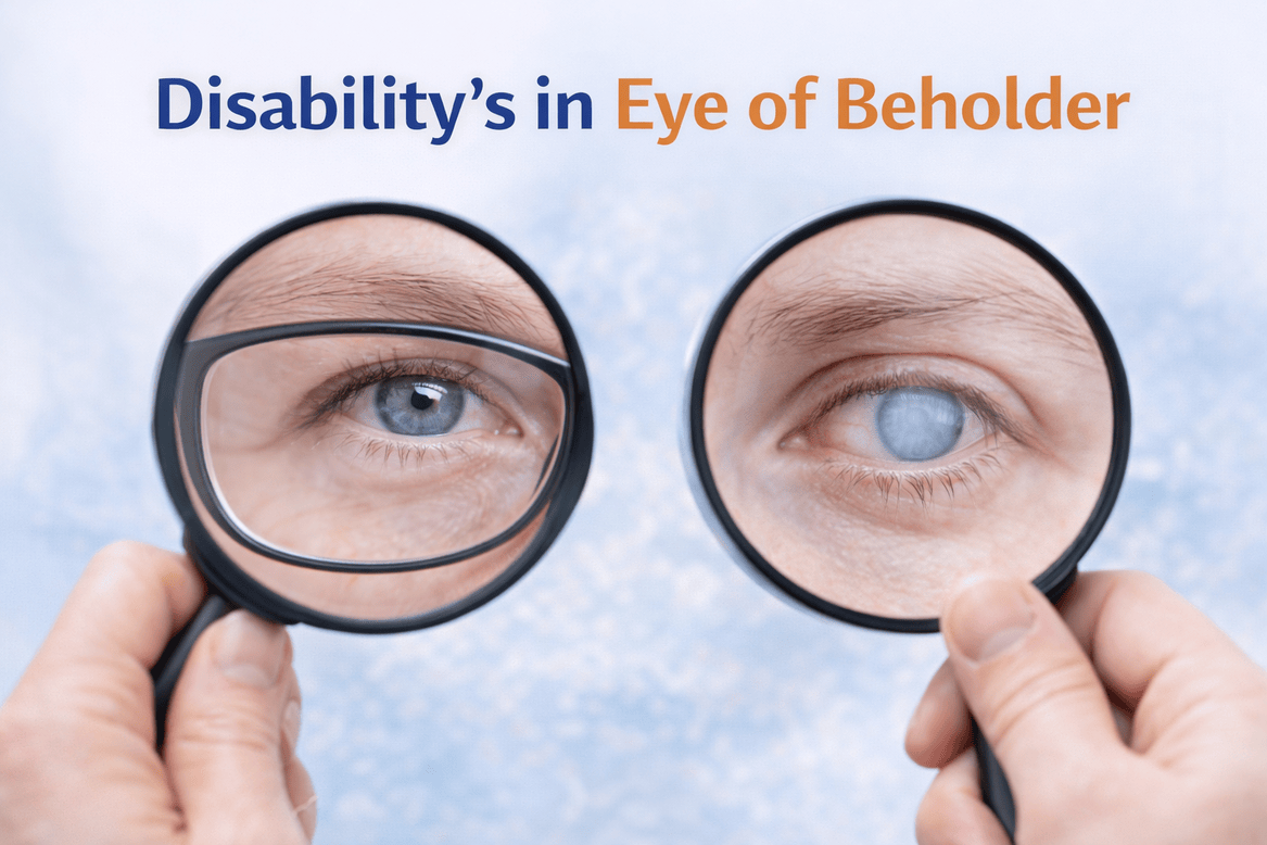 Disability’s in Eye of Beholder