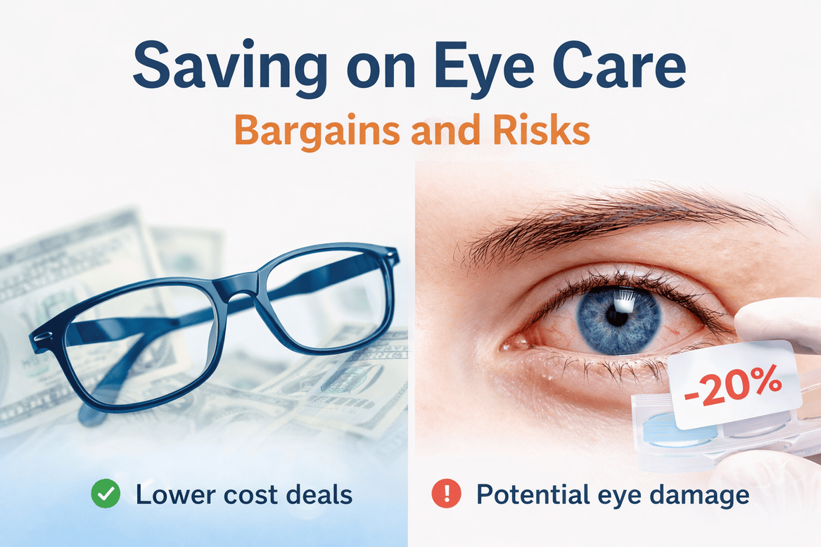 Saving on Eye Care: Bargains and Risks
