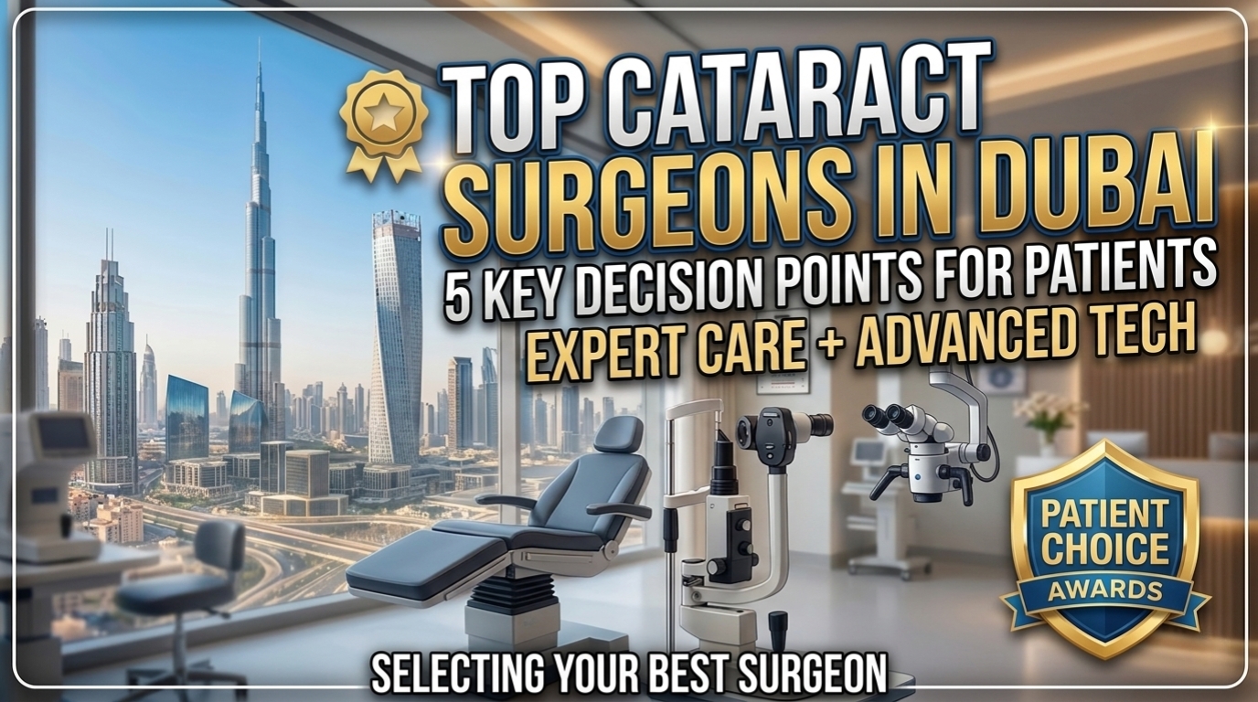 How I Found the Best Cataract Surgeon in Dubai: What Patients Should Really Look For