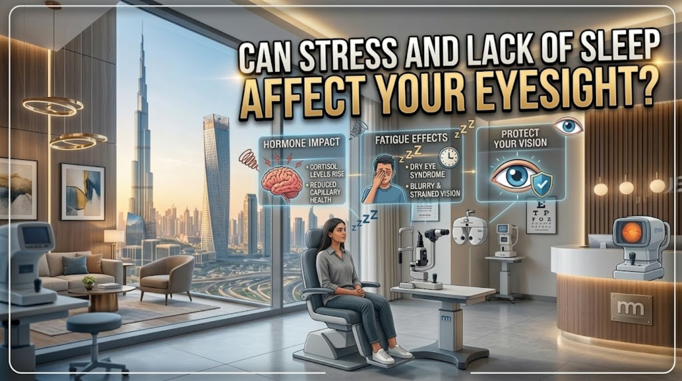Can Stress and Lack of Sleep Affect Your Eyesight?