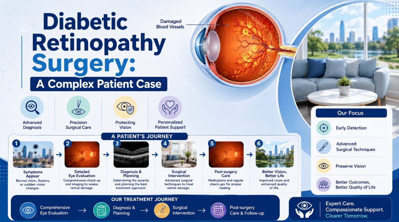 Diabetic Retinopathy Surgery: A Complex Patient Case