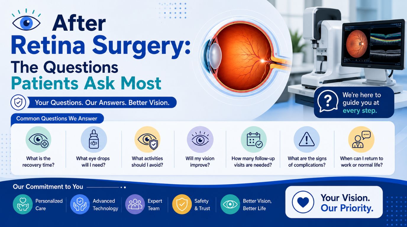 After Retina Surgery: The Questions Patients Ask Most