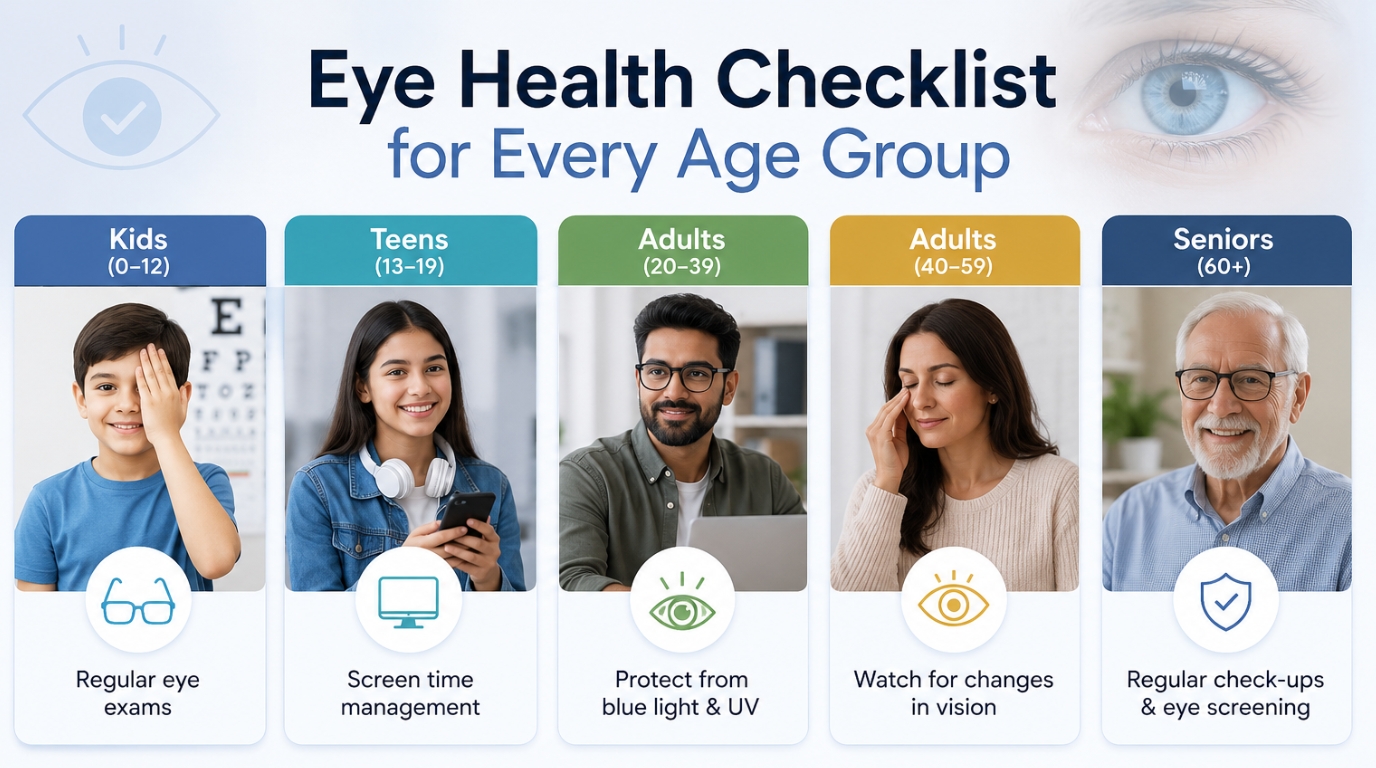 Eye Health Checklist for Every Age Group