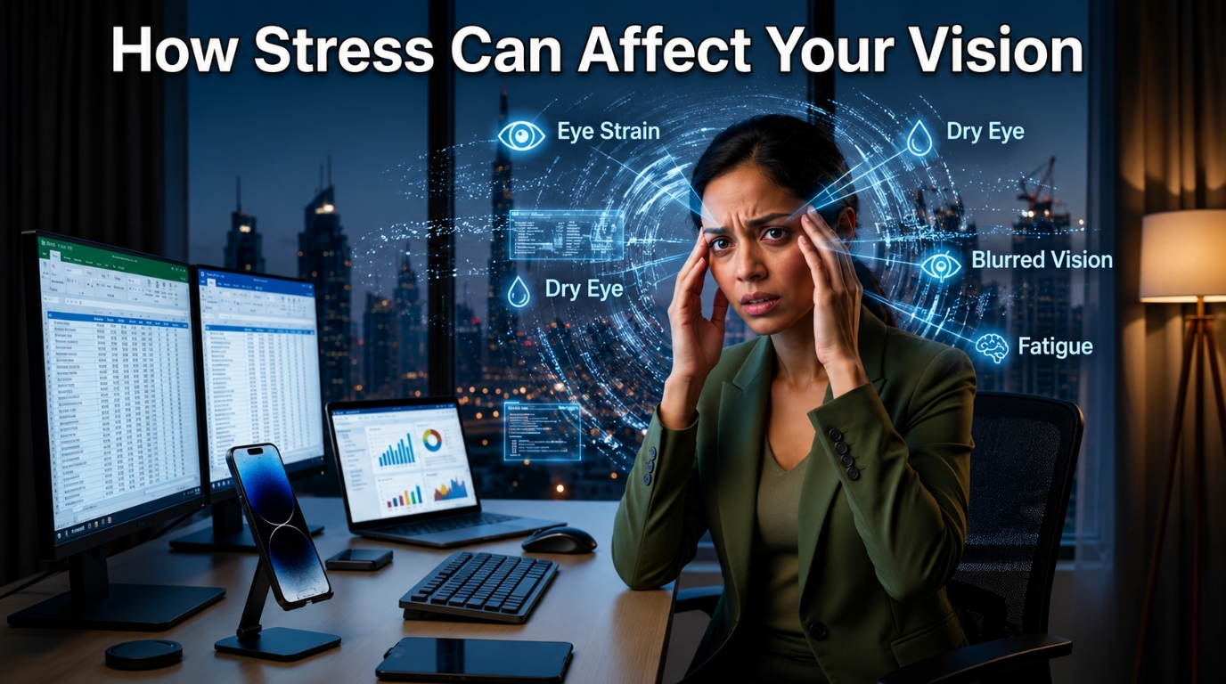 How Stress Can Affect Your Vision